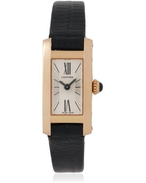 Stephanie Windsor Cartier Lanieres Allongée Vintage Watch - Metallic
