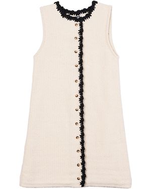 Ciao Lucia Lalia Knitted Dress - Natural