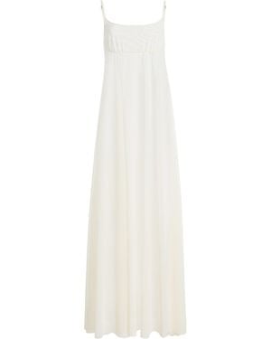 Bondeye Ottie Mesh Maxi Dress - White