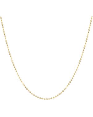 Sorellina Piccola Ball Chain Necklace - Metallic
