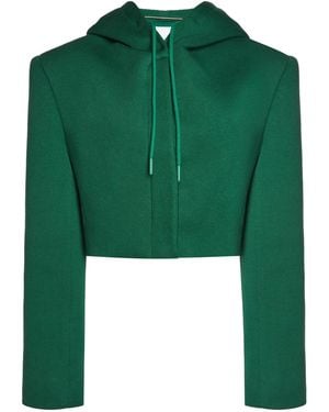 Christopher Esber Hooded Cotton Jacket - Green