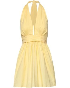 Baobab Agustina Cotton Mini Dress - Yellow
