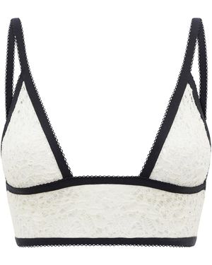 Gabriela Hearst Belen Wool-Silk Bra - Black