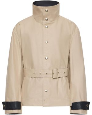 OSSOU Hollis Cotton Jacket - Natural