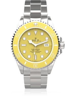 PRIVATE LABEL LONDON Rolex Submariner Bezel And Dial Stainless Steel Watch - Metallic