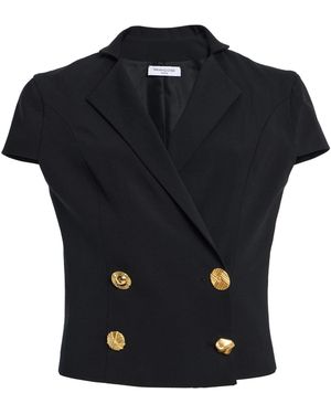 Franchise Mercedes Wool Top - Black