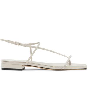 STUDIO AMELIA Cross Front Flat - White