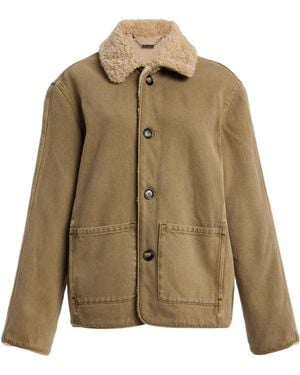 Still Here Townes Reversible Cotton Jacket - Natural