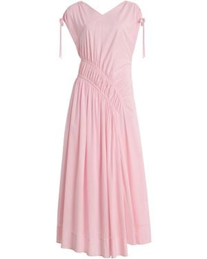 Merlette Zephyr Cotton-Voile Dress - Pink