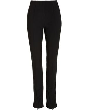 Frankie Shop Reya Flared Jersey Leggings - Black
