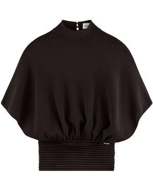 ARAKII Mist High Collar Top Exclusive - Black