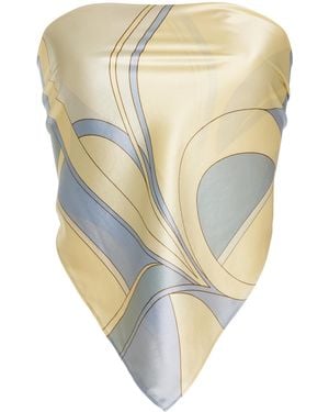 Sir. The Label Adrianna Silk Scarf Top - Multicolour