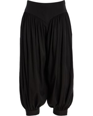 DIOTIMA Fluid Wool Bloomer Pants - Black