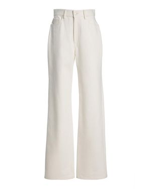 Adam Lippes Lucy Jeans - White