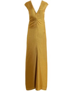 TOVE Kesewa Ruffled Maxi Dress - Metallic
