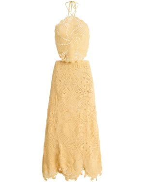 Akoia Swim Exclusive Libre Crochet Cotton Set - Metallic