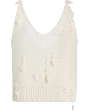 Anna October Lula Top - White