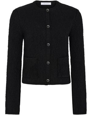 Rabanne Wool-Cashmere Cardigan - Black