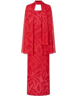 REDONDO BRAND Carola Maxi Dress - Red