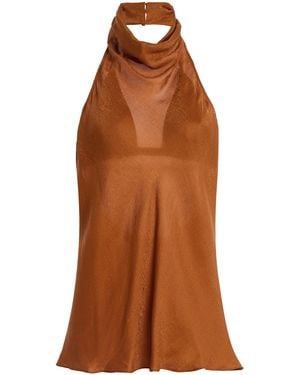 ViX X Rhw Exclusive Ro Crepe Top - Brown