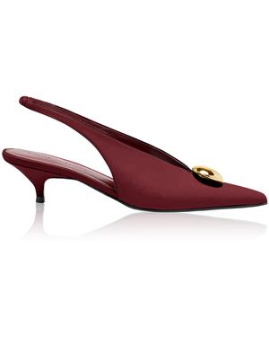 Proenza Schouler Dome Slash Slingbacks - Red