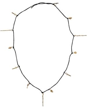 Gabriela Hearst Charm Necklace - Blue
