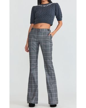 LoveShackFancy Costella Straight-leg Trousers - Blue