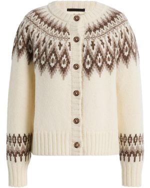 Jenni Kayne Thatcher Alpaca-blend Cardigan - Natural