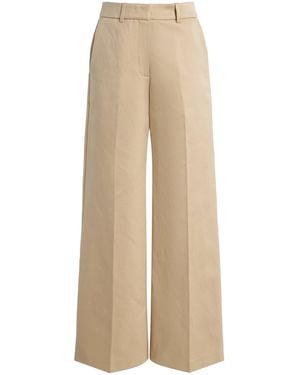 By Malene Birger Rosabella Wide-Leg Trousers - Natural