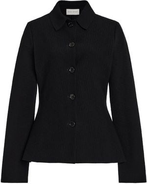 High Sport Oliver Geo-Jacquard Cotton-Blend Jacket - Black