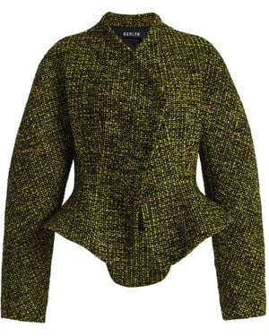 Ashlyn Prince Cotton-Linen Jacket - Green