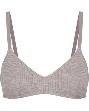 NEGATIVE Whipped Non-Wire Bra - Gray