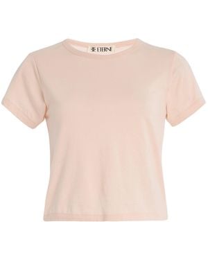 ÉTERNE Cotton-Modal Baby T-Shirt - Pink