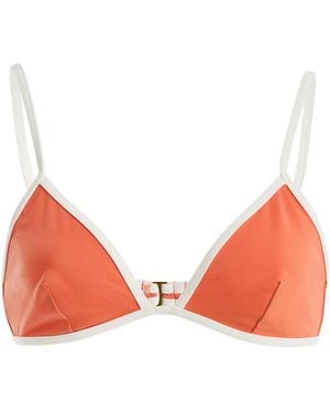 Follow Suit Exclusive The Bowie Bikini Top - Red