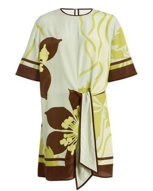 SIR. Almara Silk Mini Dress - Multicolor