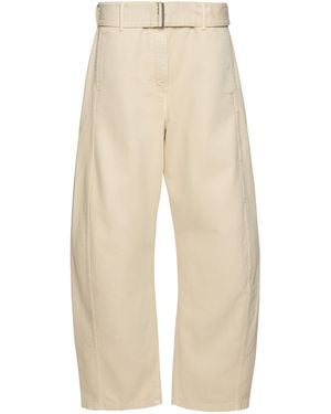 Magda Butrym Rigid Wide-Leg Jeans - Natural