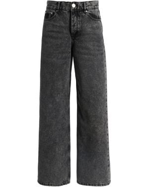 By Malene Birger Vinola Rigid Mid-rise Straight-leg Jeans - Black