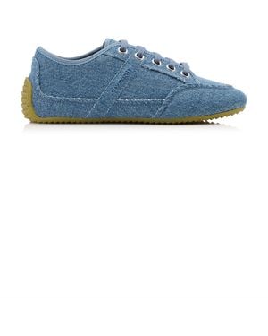 Givenchy Slim Denim Low-Top Trainers - Blue