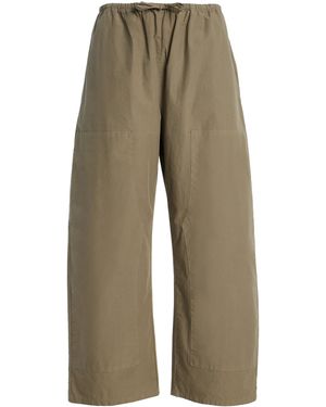 Leset Kyoto Cotton Carpenter Trousers - Green