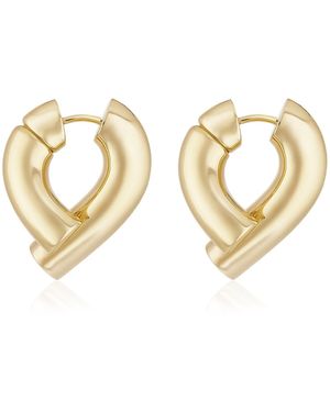 Tabayer Oera Large 18K Earrings - White
