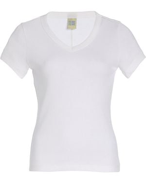 Flore Flore Jill Cotton Baby T-Shirt - White