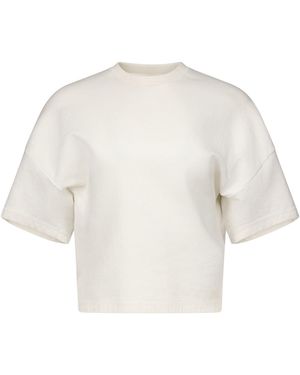 OSSOU Rift Cotton-Blend T-Shirt - White