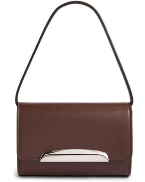 Brandon Maxwell The Louise Pochette Bag - Brown