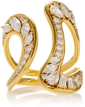 Fernando Jorge Stream 18k Yellow Gold Diamond Ring - Metallic