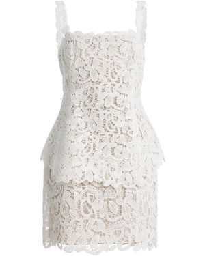 Jonathan Simkhai Rylin Crochet Mini Dress - Natural