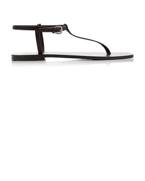 A.Emery Clara Leather Sandals - Brown