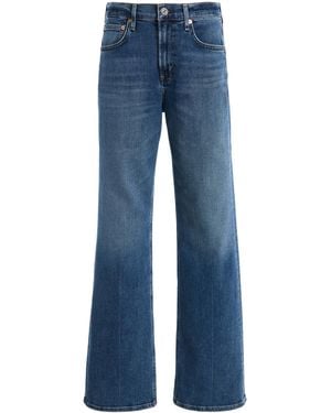 Citizens of Humanity Vidia Stretch Mid-Rise Bootcut Jeans - Blue