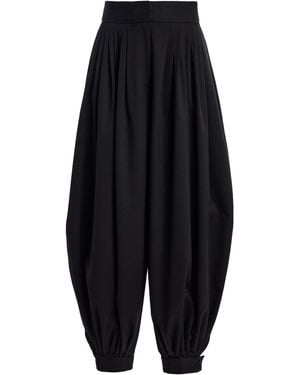 Altuzarra Chapman Cuffed Wool Balloon Trousers - Black