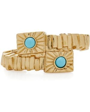 Paola Sighinolfi Kabala 18K-Plated Pewter Metal Bracelet - Metallic