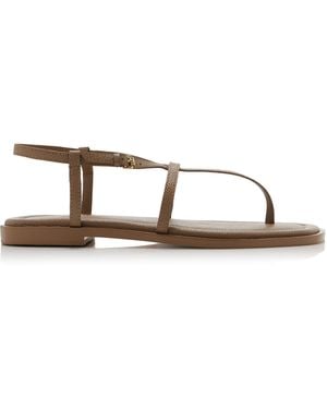 A.Emery Remly Leather Sandals - Natural